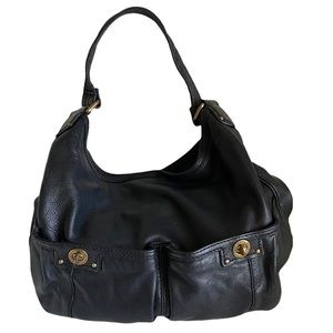 Marc by Marc Jacobs Black Leather Hobo Bag